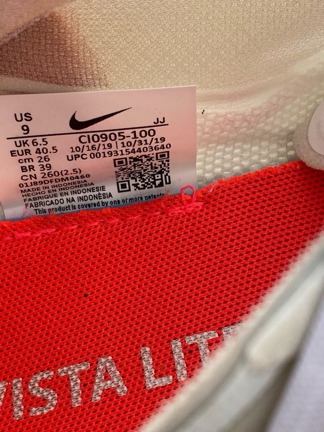 Nike Vista Lite Talla 40.5