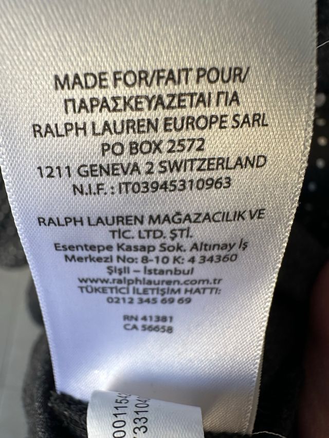 Polo Ralph Lauren lunares Talla M