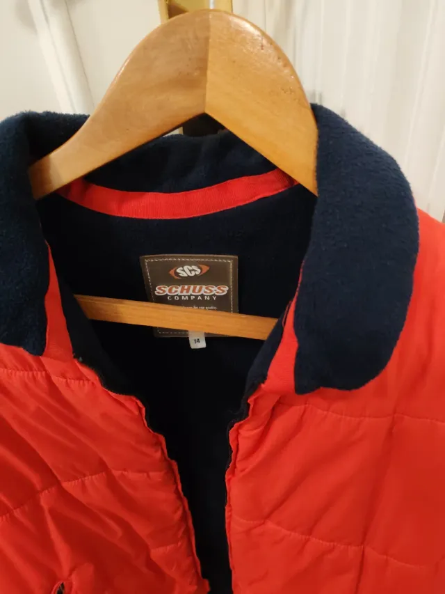 Chaleco rojo Talla 14