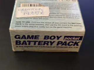 Nintendo Game Boy Pocket Battery Pack