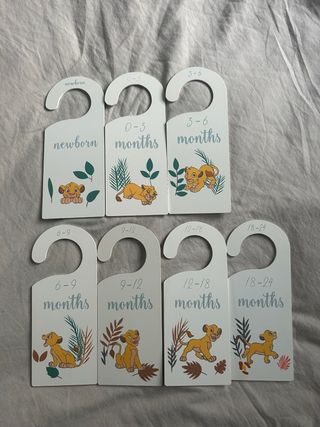 Gancio organizzatore Disney per abbigliamento per neonati