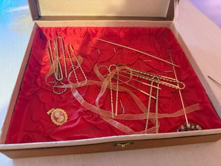 Aderezos Fallera Pendientes Collar Oro