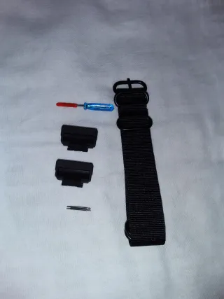 Correa Nylon Casio Negra