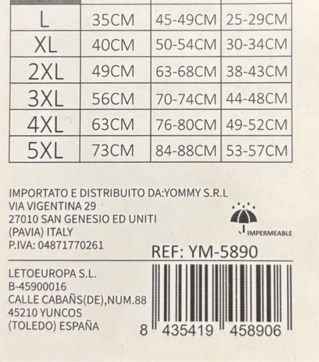 Abrigo para perro Yommy XL azul