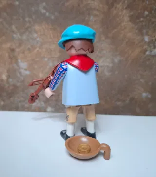 Playmobil custom músico callejero victoriano