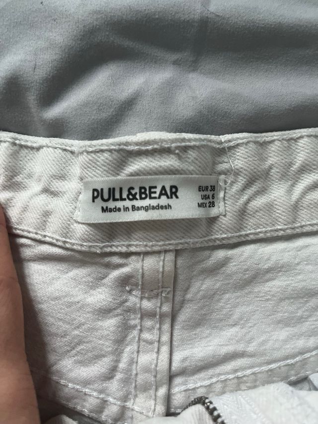 Pantalones cortos blancos