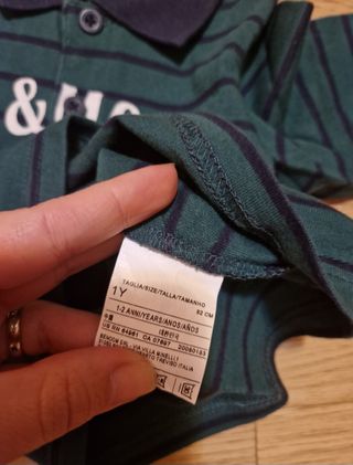 Maglia Polo Benetton 1Y (1-2 anni) (82 cm) nuova