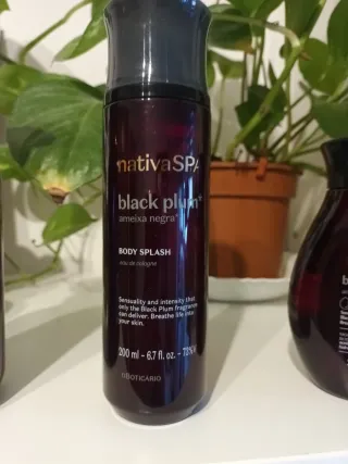 Conjunto Nativa SPA Black Plum Oboticario