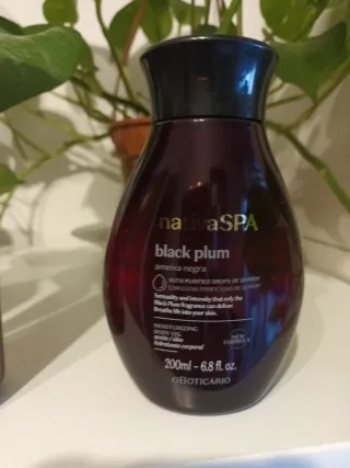 Conjunto Nativa SPA Black Plum Oboticario