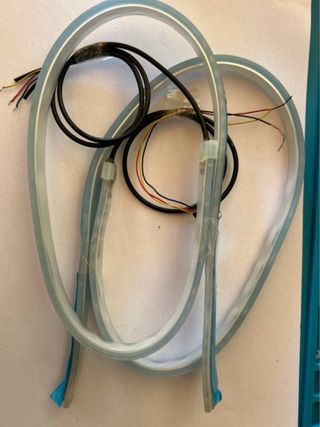 2 Strisce LED Diurne Fari DRL Luminose