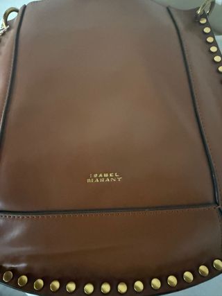 Bandolera Isabel Marant Marrón y Dorado