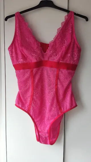 Body encaje rosa Lemonade Dolls Talla Eu85-90 E-H