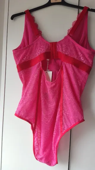 Body encaje rosa Lemonade Dolls Talla Eu85-90 E-H