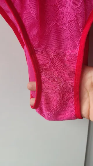 Body encaje rosa Lemonade Dolls Talla Eu85-90 E-H