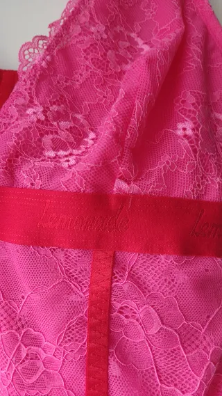 Body encaje rosa Lemonade Dolls Talla Eu85-90 E-H