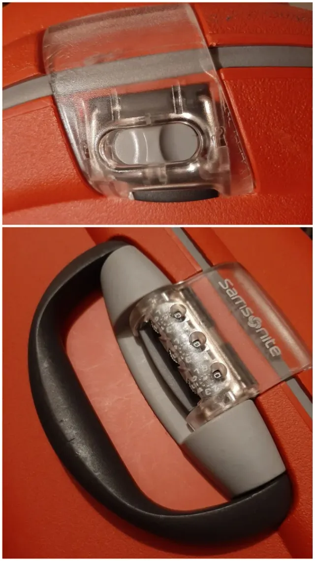 Valigia Samsonite XL Arancione