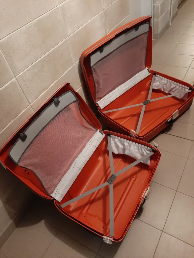 Valigia Samsonite XL Arancione