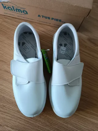 Zapatos Kalma Blancos Talla 37 Nuevos