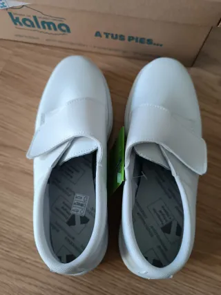 Zapatos Kalma Blancos Talla 37 Nuevos