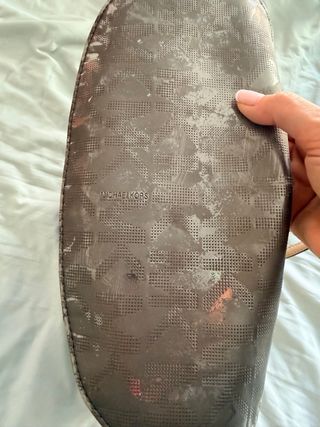 Bolso Michael Kors Dorado y Plateado
