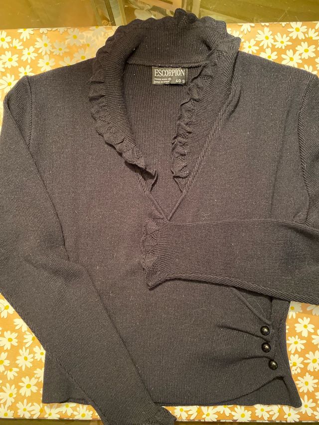 Jersey Escorpión negro talla M