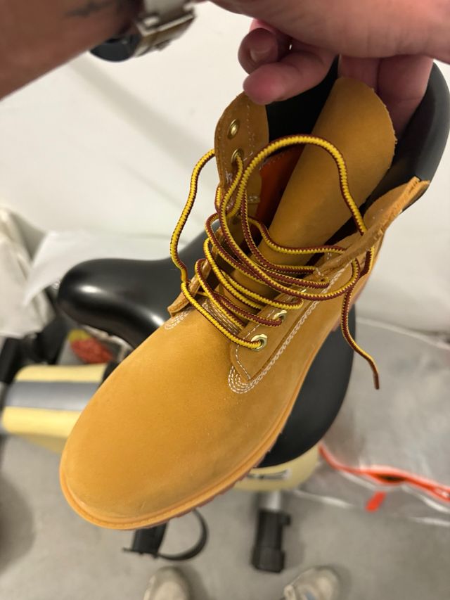 Botas Timberland Marrones y Amarillas