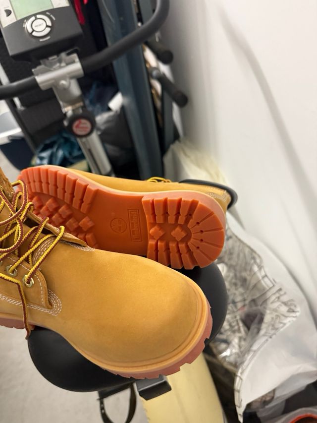 Botas Timberland Marrones y Amarillas