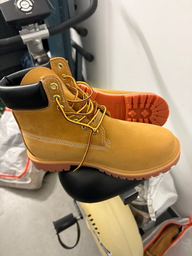 Botas Timberland Marrones y Amarillas