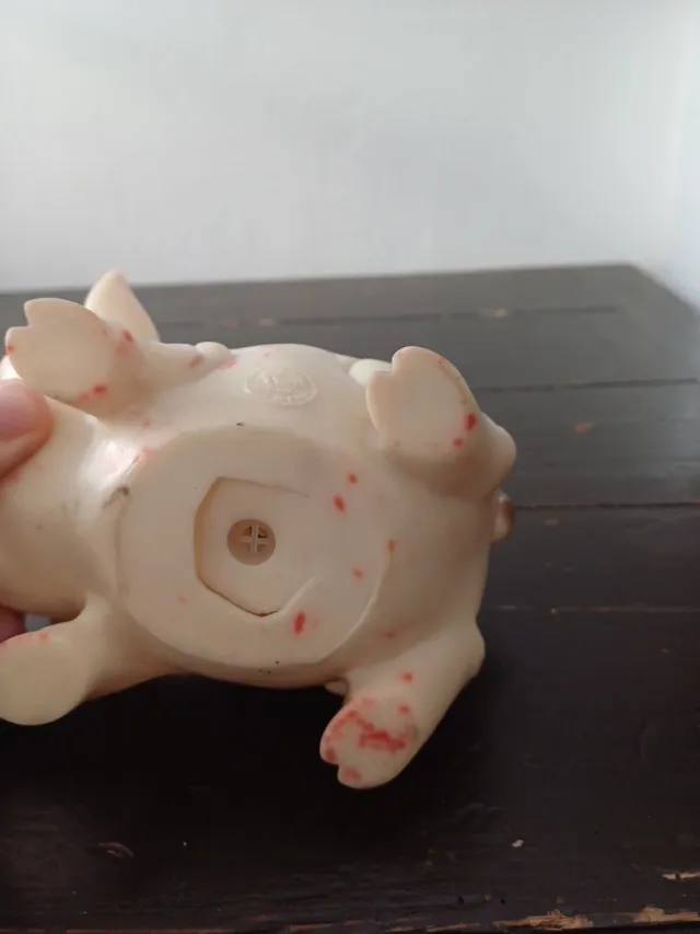 Maialino in gomma Ledra