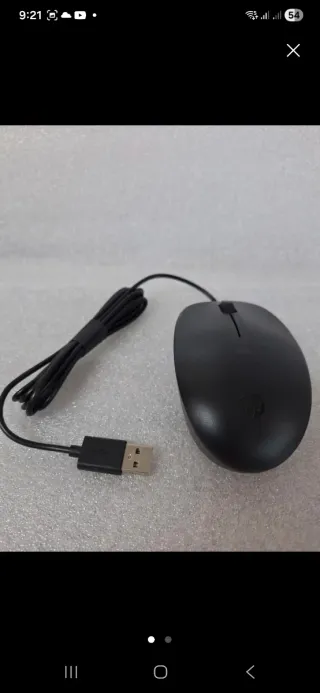 Ratón HP Óptico con Scroll - Negro