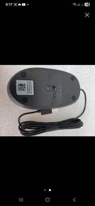 Ratón HP Óptico con Scroll - Negro