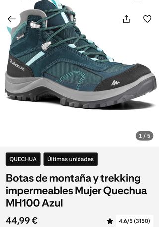 botas montaña