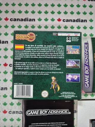Golden Sun Game Boy Advance