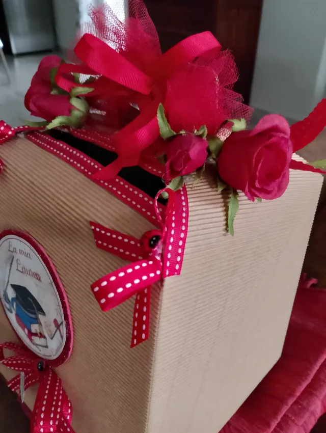 Bauletto porta soldi laurea