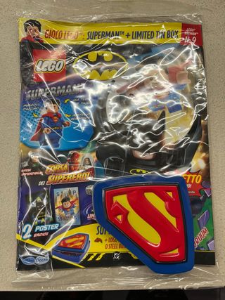 Lego Superman + Limited Tin Box N.9