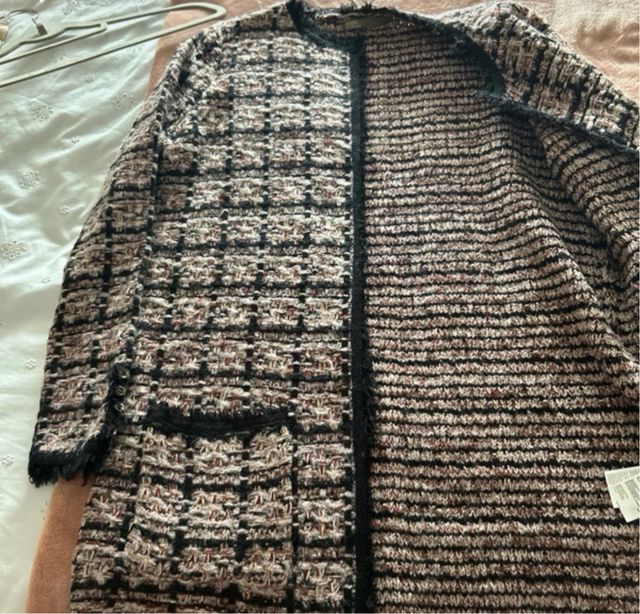 Chaqueta tweed imitación Chanel