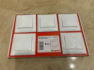 Conmutador Legrand Valena Blanco (Pack 5)