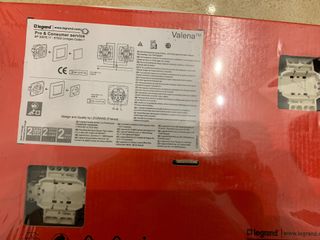 Conmutador Legrand Valena Blanco (Pack 5)