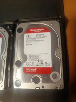 4x WD Red 4TB NAS HDD