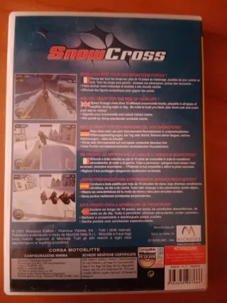 Gioco per PC Snow Cross con CD rom