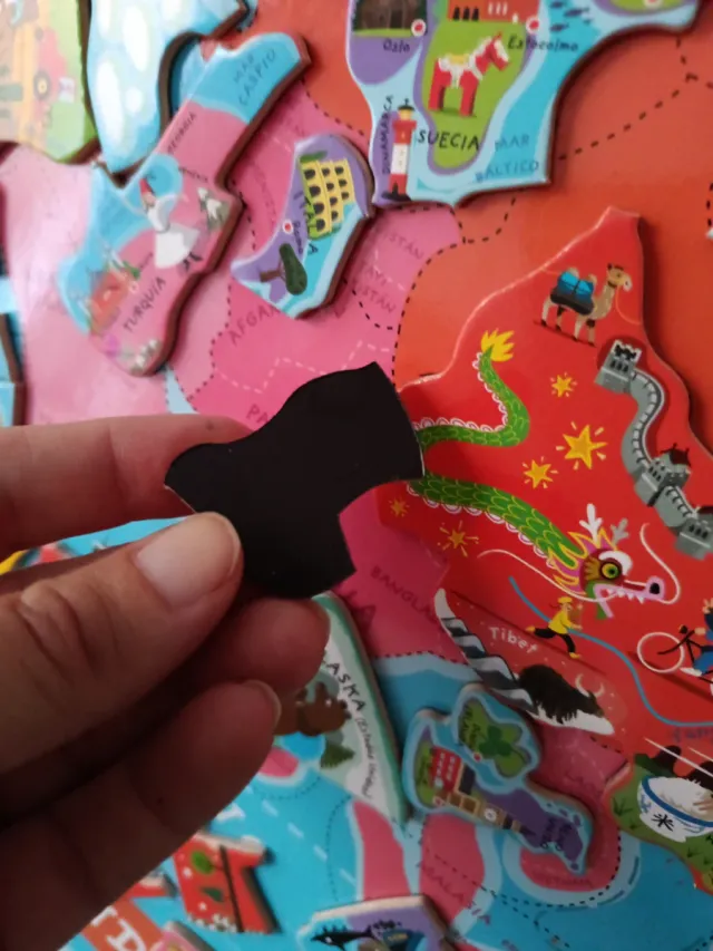 Mapa Mundi Janod con Imanes