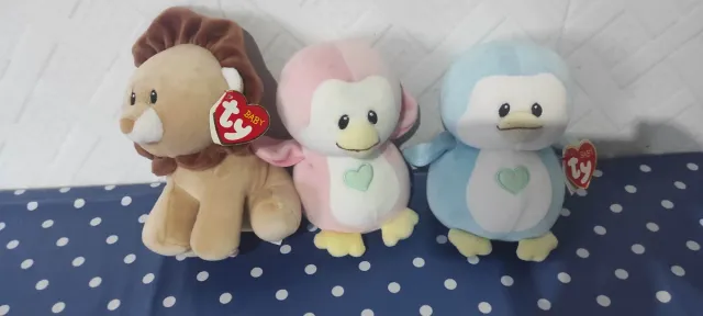 Lote 3 peluches Ty baby