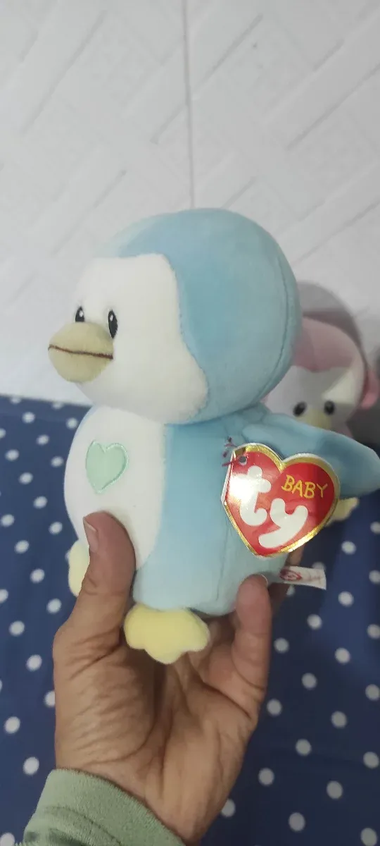 Lote 3 peluches Ty baby