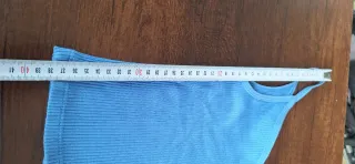 Top Stradivarius Azul Talla XS