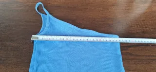 Top Stradivarius Azul Talla XS