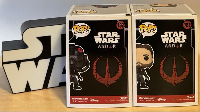 Pack 2 Funko Pop Star Wars 782 - Cassian Andor