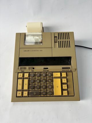 Calculadora Impresora Olivetti Logos 48