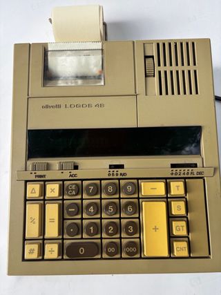 Calculadora Impresora Olivetti Logos 48