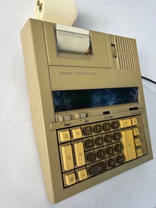 Calculadora Impresora Olivetti Logos 48