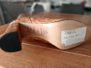 Stivali in vera pelle effetto coccodrillo